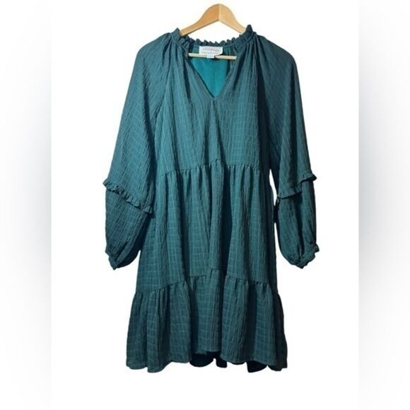 MARE MARE X ANTHROPOLOGIE XS green dress - Picture 1 of 5